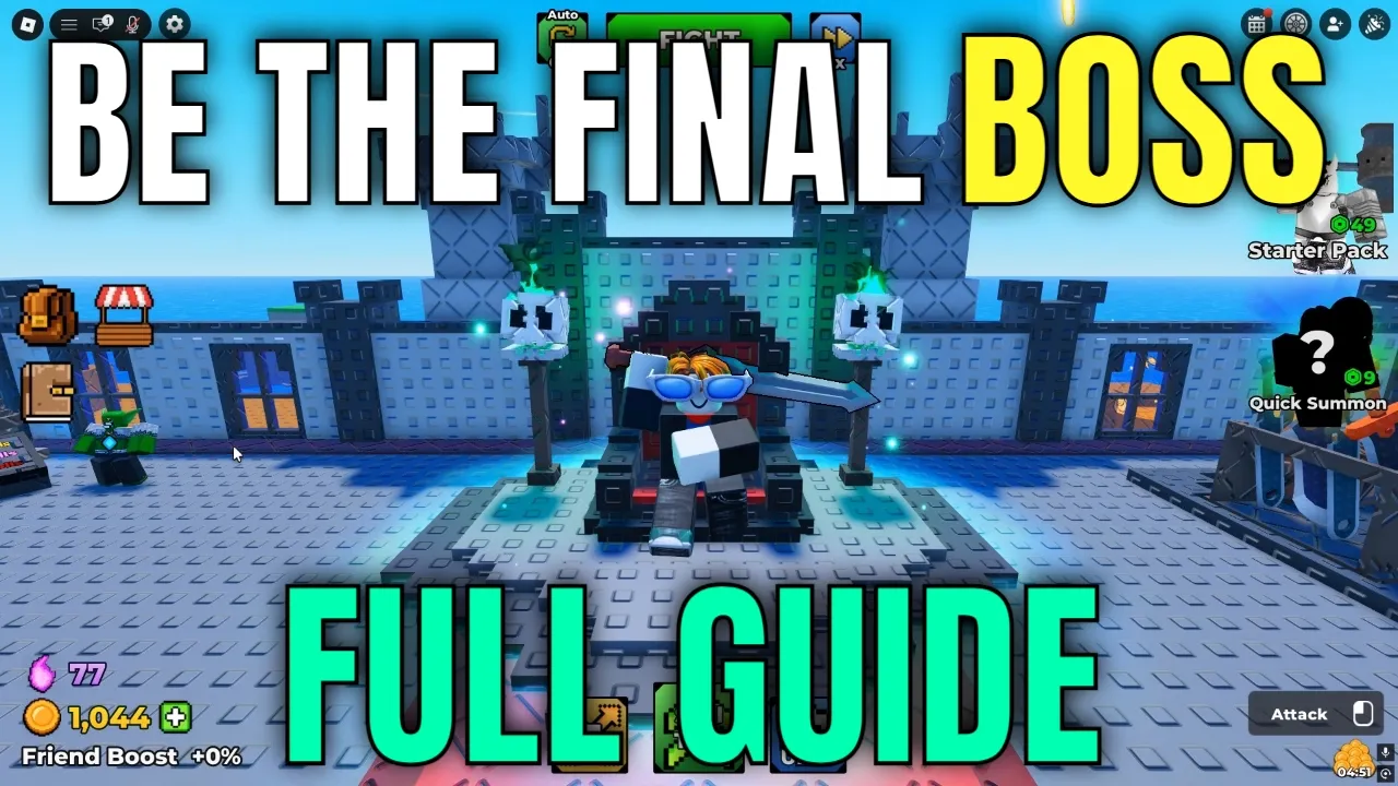 Be The Final Boss gameplay guide